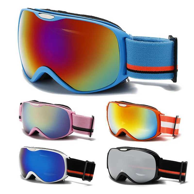 Childrens ski goggles winter windproof snow goggles anti fog UV protection outdoor sports climbing skis childrens skiing eyes CL241010