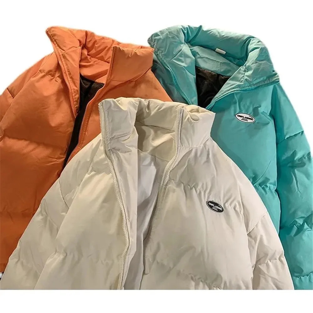 Loose Short Trend Korean Style Simple Solid Color Keep Warm Casual Womens Winter Jacket Coat for Women 240930