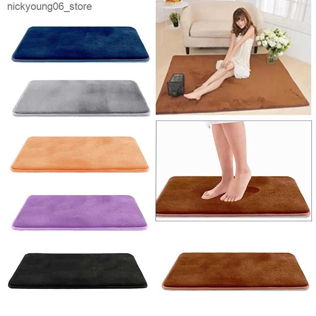 Non-Slip Bath Mats Memory Foam Bath Mat Non Slip Absorbent Rug Machine Washing 40x60cm / 50x80cm L240910