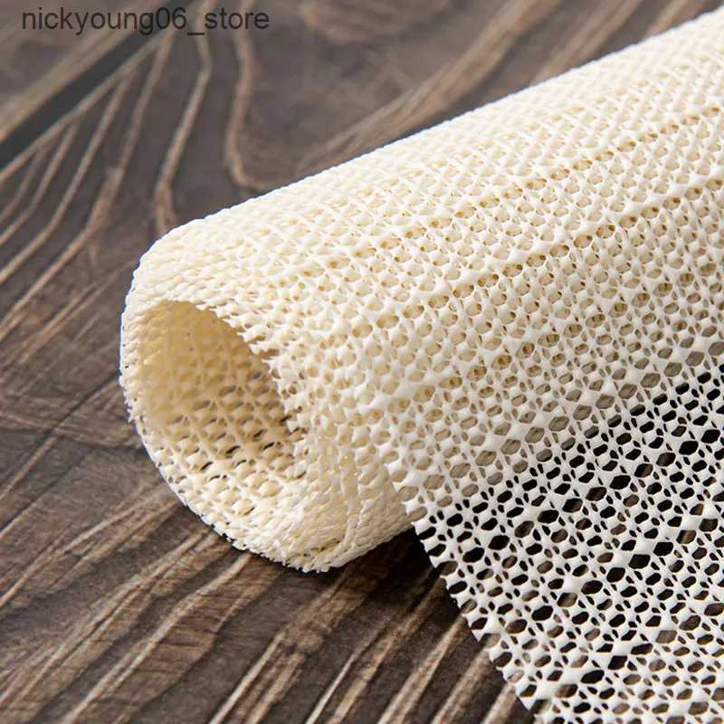 Non-Slip Bath Mats Ultra Anti Skid Area Rug Pad Non-slip Carpet Mat Grippers Floor Protection Cushion Washable PVC Foaming Sofa Yoga Mat Carpet Pad L2