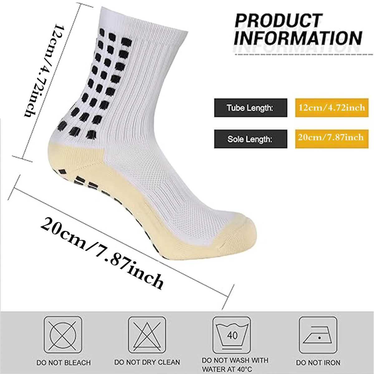 4 pairs of womens and childrens soccer socks with non slip grip and soccer pad designed specifically for non slip grip during sportsW241010