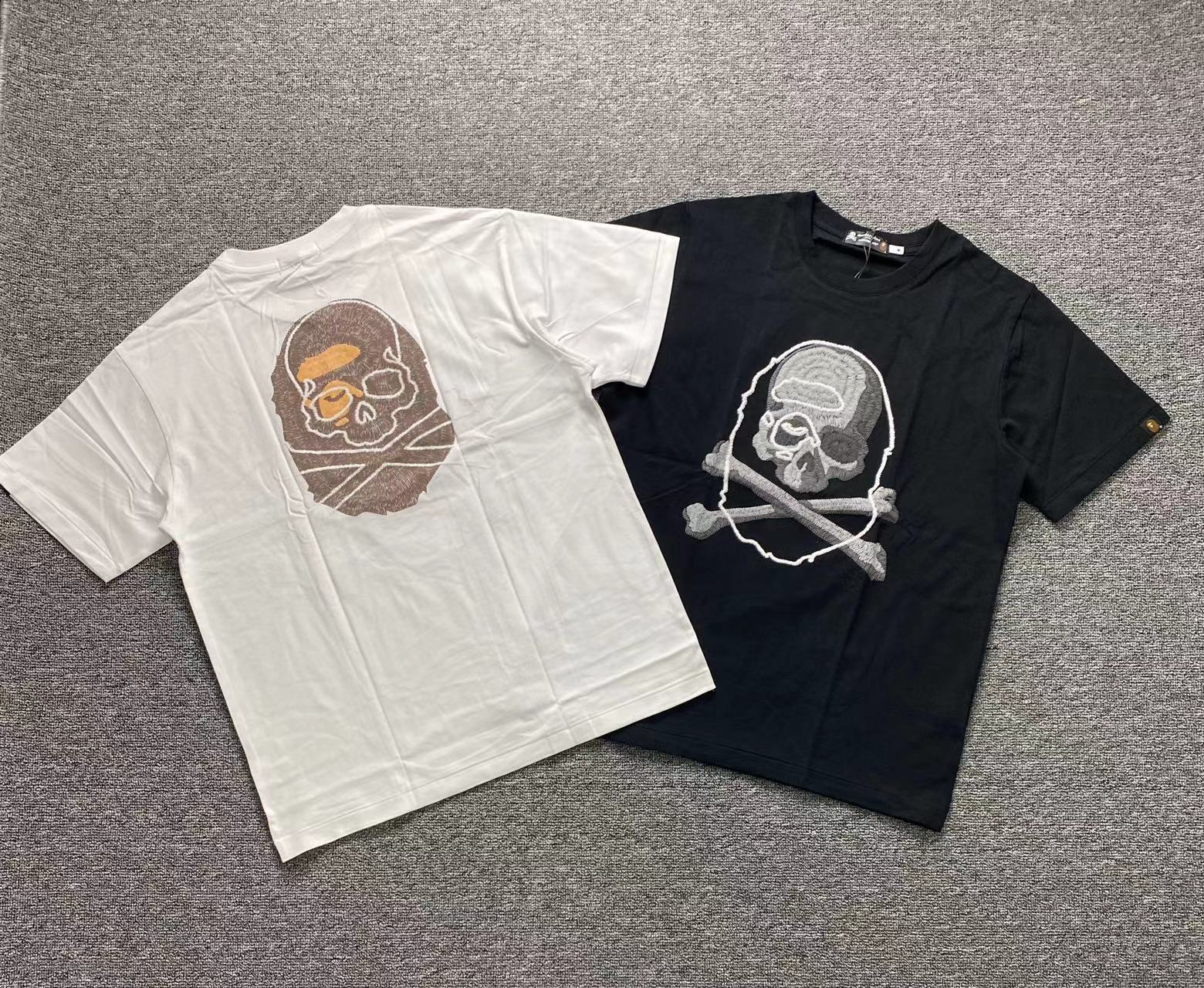 Men's T-Shirts Tshirt Men Women Quality T Shirt Tearing Print Tee Tops J241010