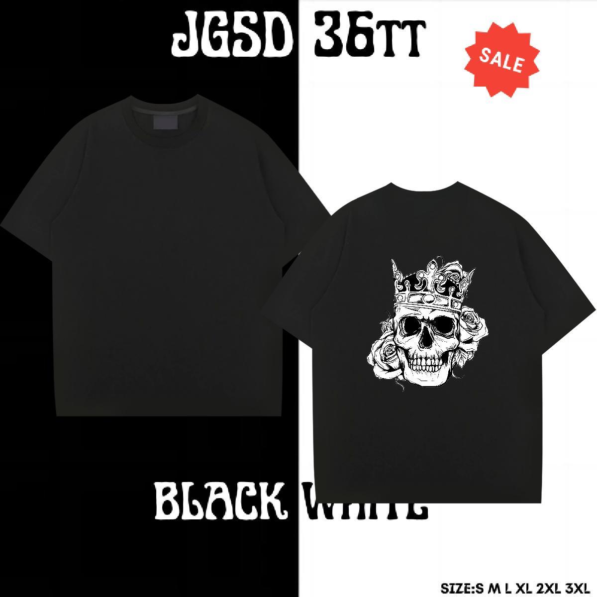 Classic T-Shirts for Men 100% Cotton 230g skull Sport DIY Printed Breathable Tshirt for Man Woman Factory Direct Tops Shirt