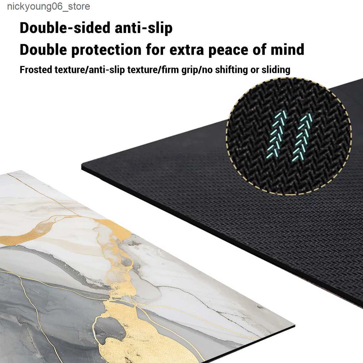 Non-Slip Bath Mats Diatomite Bathroom Carpet Foot Mat Quick Dry Bath Mats Non-slip Shower Rug Toilet Pad Doormat Washable L240910