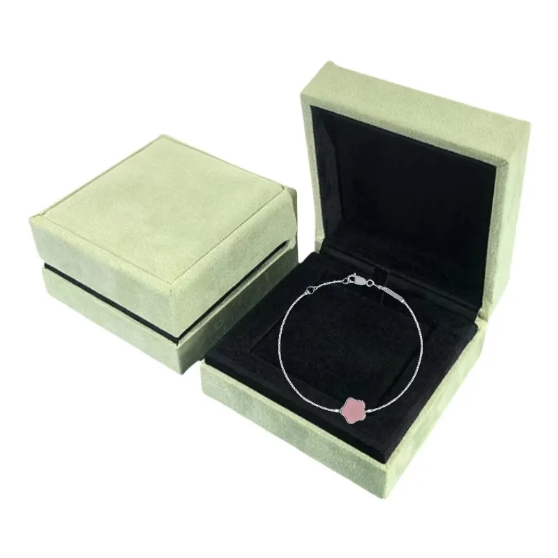 HOT sales designer bracelet with box 1 flower clover bracelet 18k gold plating Charm bracelets for women bracelet fashion bracelet jewelry gift