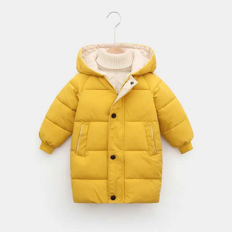 Down Coat Womens Jacket 4-12Y Thick Warm Fashion H241010