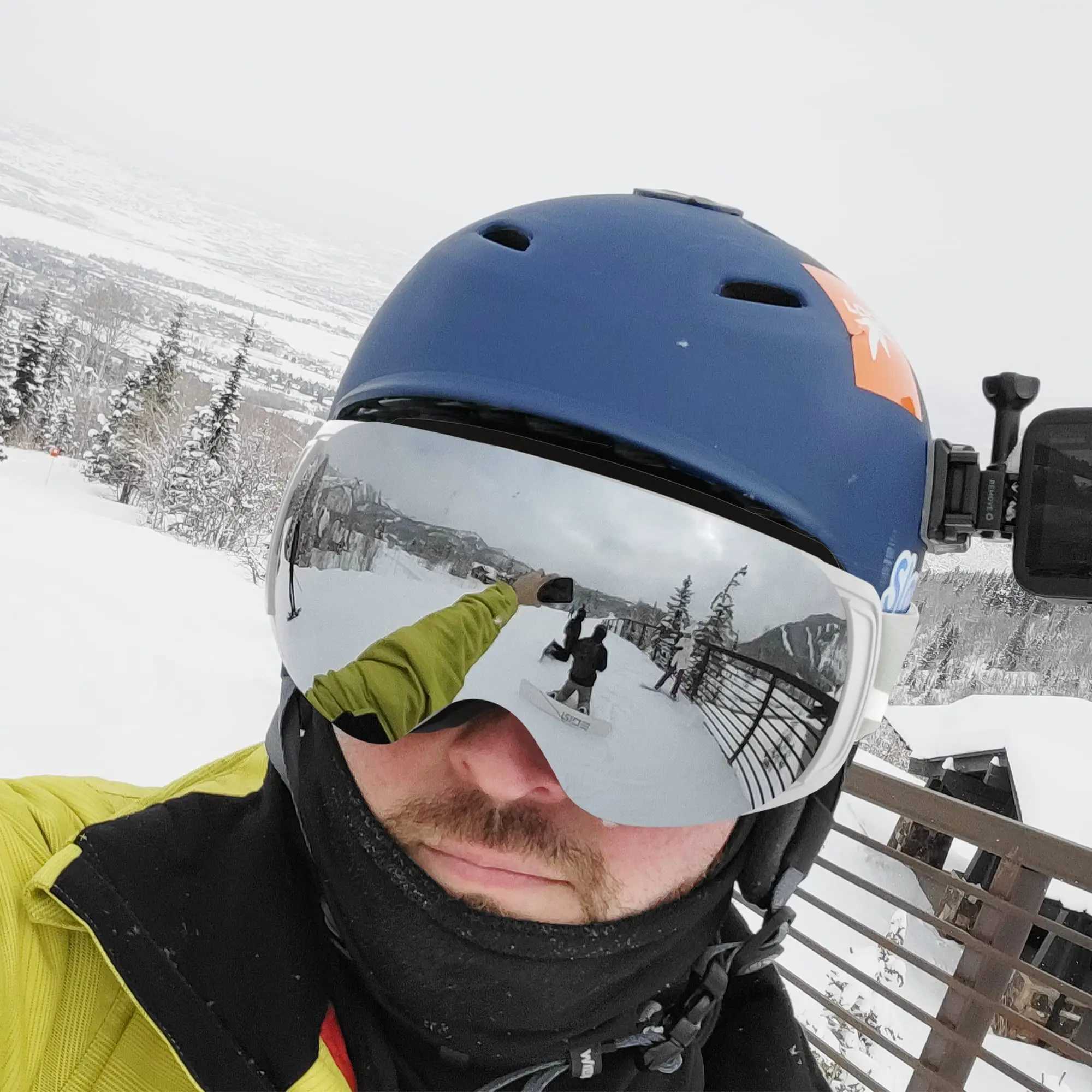 Findway adult magnetic ski goggles 100% UV400 protection anti fog ski goggles OTG designed specifically for both male and female teenagers CL241010