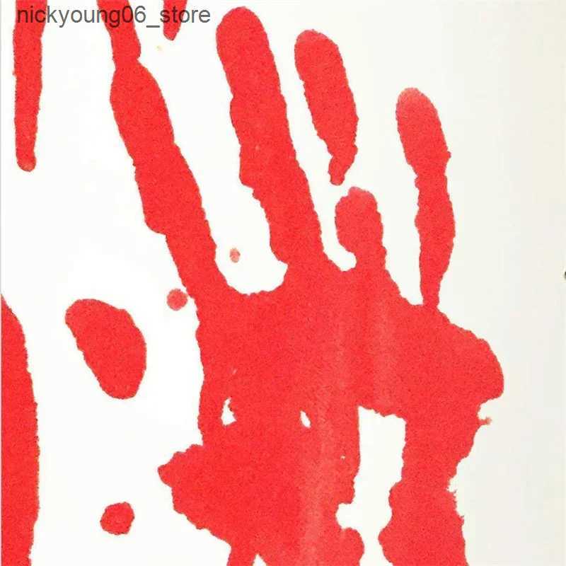 Non-Slip Bath Mats 40*70cm Bloody Bathroom Color-changing Floor Mat Halloween Decoration 3D Bathroom Floor Bath Mat Carpet Non-Slip Rugs Indoor L24091