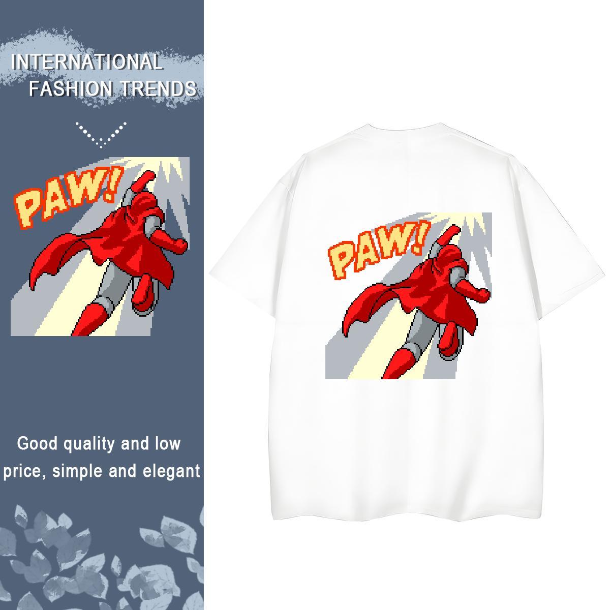 Brand T Shirt For Woman 100% Cotton 230g Short sleeve Soft Beach portrait Woman Tshirt Loose Plus Size Cartoon Tops Shirt