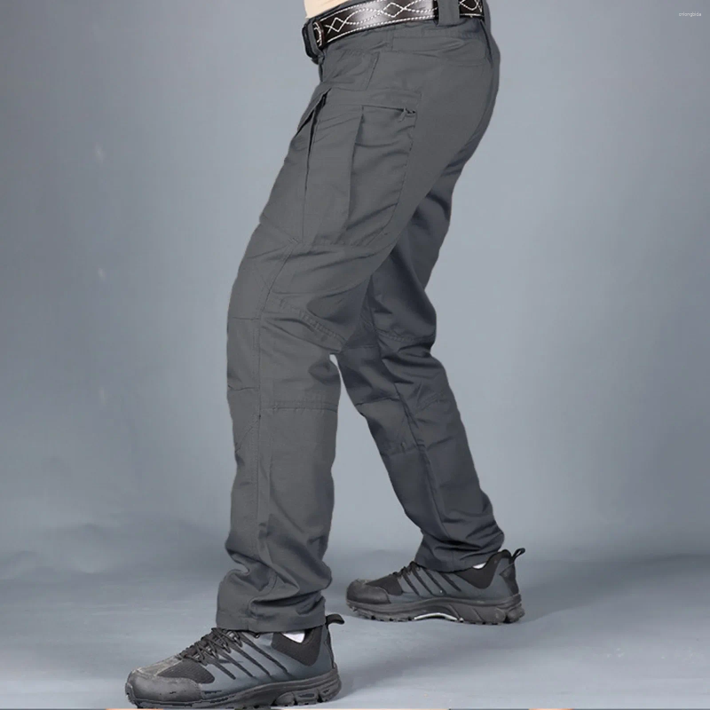 Men's Pants City Tactical Men Combat Casual Hiking Outdoors Trousers Cargo Waterproof For