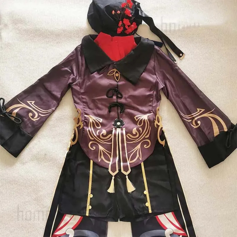 Hutao cosplay female Halloween costume anime Disfraz Mujer adult Ropa Para Hu Tao 241007