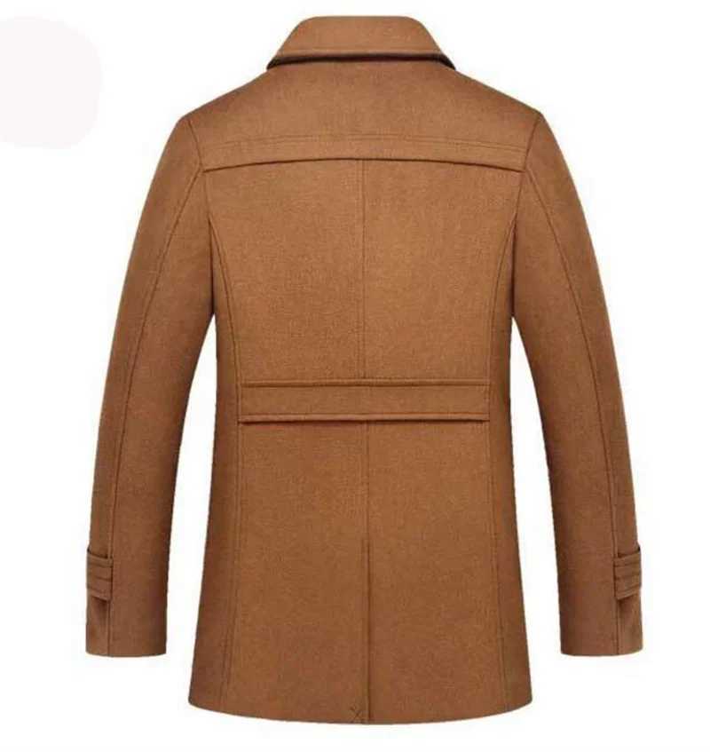 2023 New Mens Jackets Autumn Winter Jackets Collar Woolen Large Woolen High Quality Jackets For Mens Coat Clothing LX241010