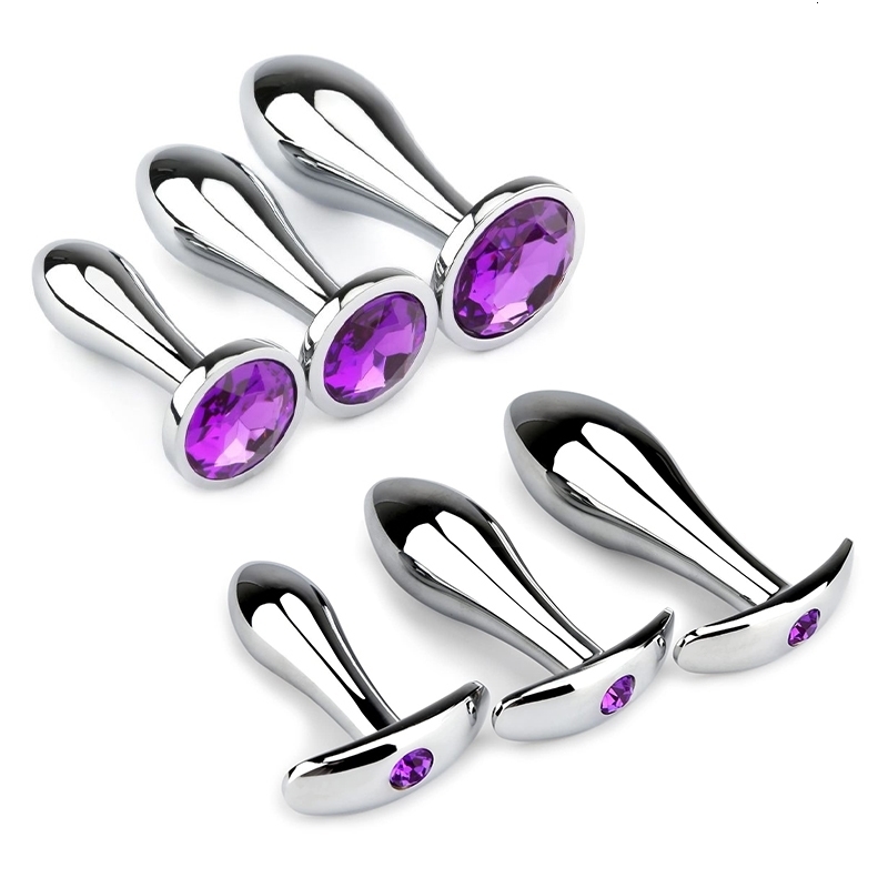 Steel Anal Butt Plug for Woman Female Ana Gay Annal Extreme Deep Buttplug Sport Men Sex Kit Toys Tooys Shop Adult Products Goods 240914