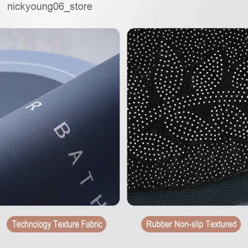 Non-Slip Bath Mats Bathroom Absorbent Floor Mat Carpet Shower Anti-Slip Bathroom Rug Kitchen Entrance Soft Door Bathtub Bath Mat Home Decor L240910