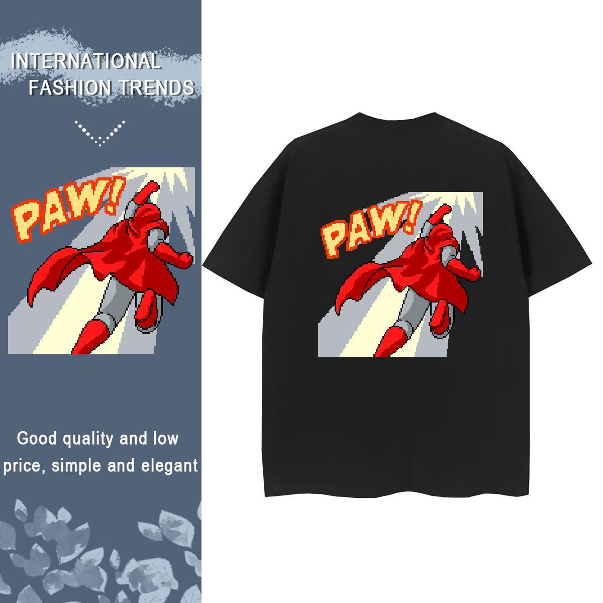 Brand T Shirt For Woman 100% Cotton 230g Short sleeve Soft Beach portrait Woman Tshirt Loose Plus Size Cartoon Tops Shirt