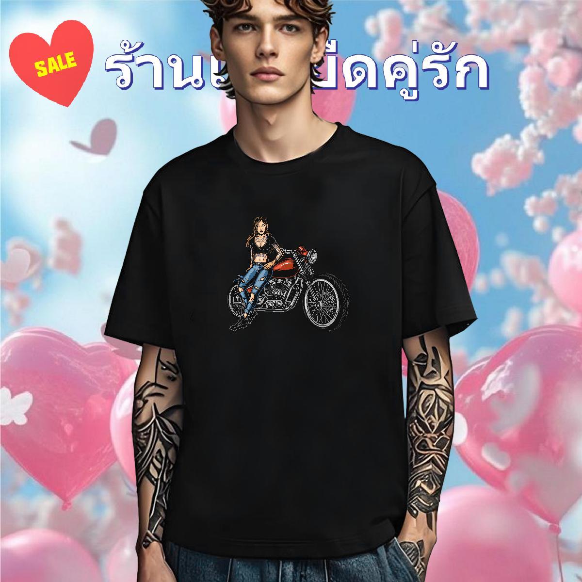 TOP Quality Man T Shirts 230g Pure Cotton Motorcycle Daily Outfit Custom Printing Breathable Short Sleeve Tshirts Wholesale Polos