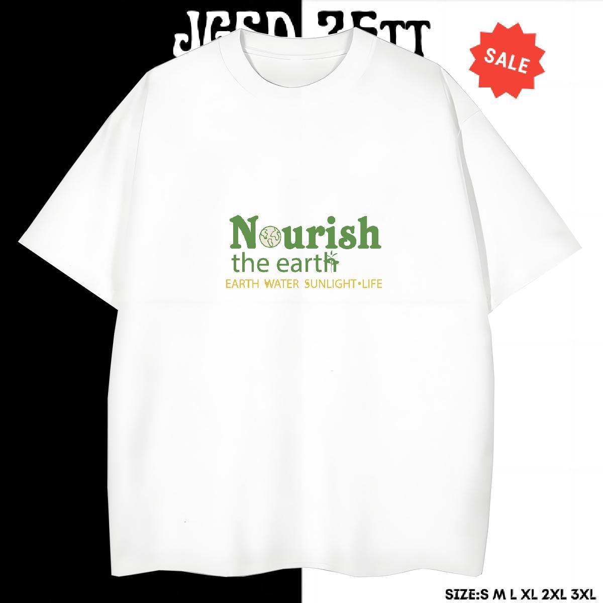 Comfortable T Shirt For Man 230g 100% Cotton letter Street Casual Anime Round Neck Short Sleeve Men Tshirts Fashion New Tee Shirt