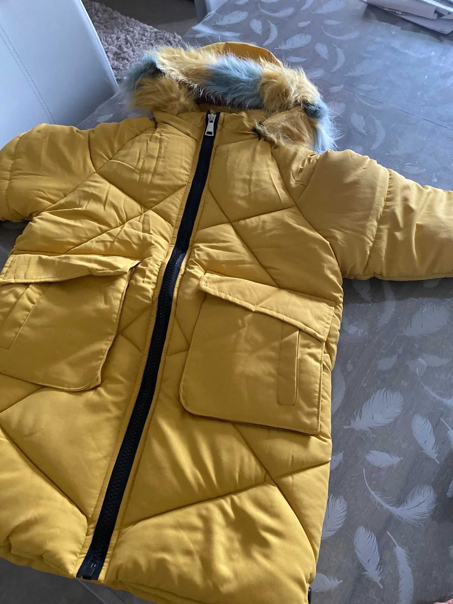 Down Coat Russian Girl clothing Warm Winter Parka Outerwear Teenager Outfit Children s faux Fur Coat Hooded Jacket toddler girl clothes H241010