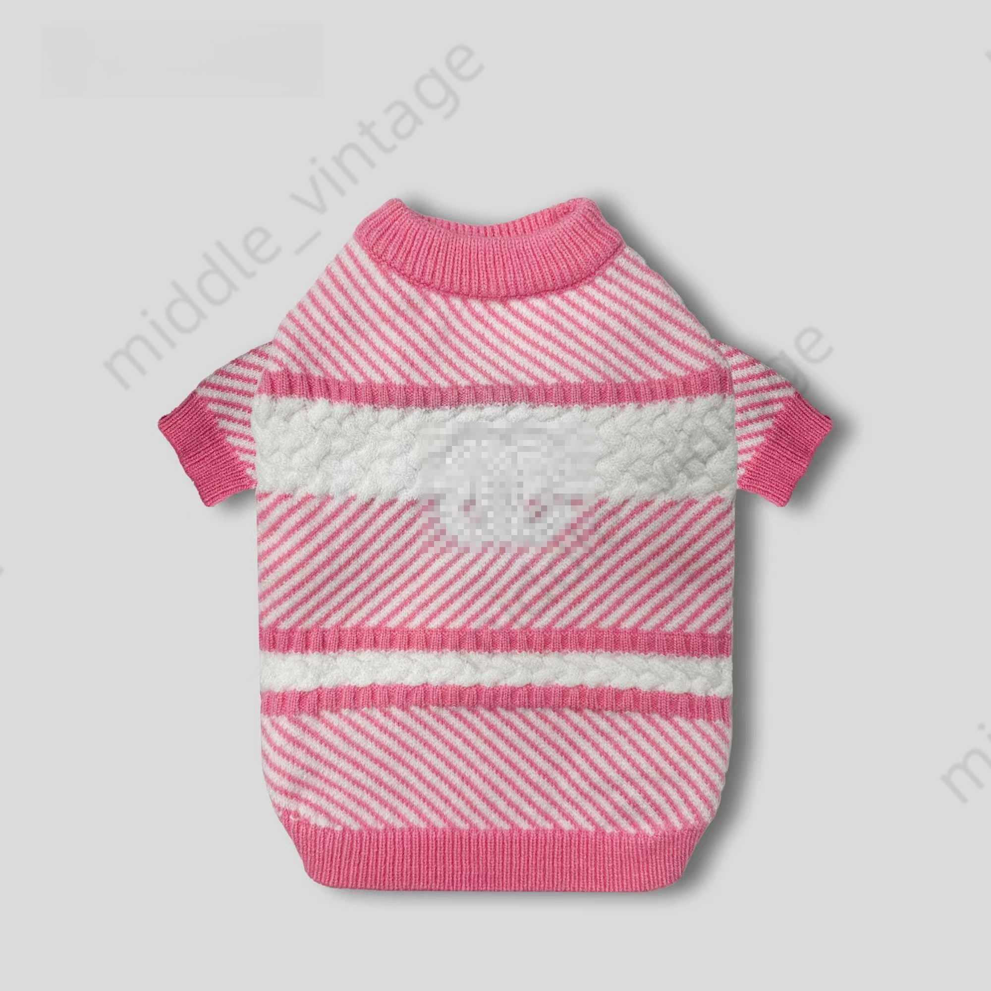 Ins Same Trendy Brand Pet Autumn Clothes Small And Medium-sized Dogs Winter Warm Thickened Sweater
