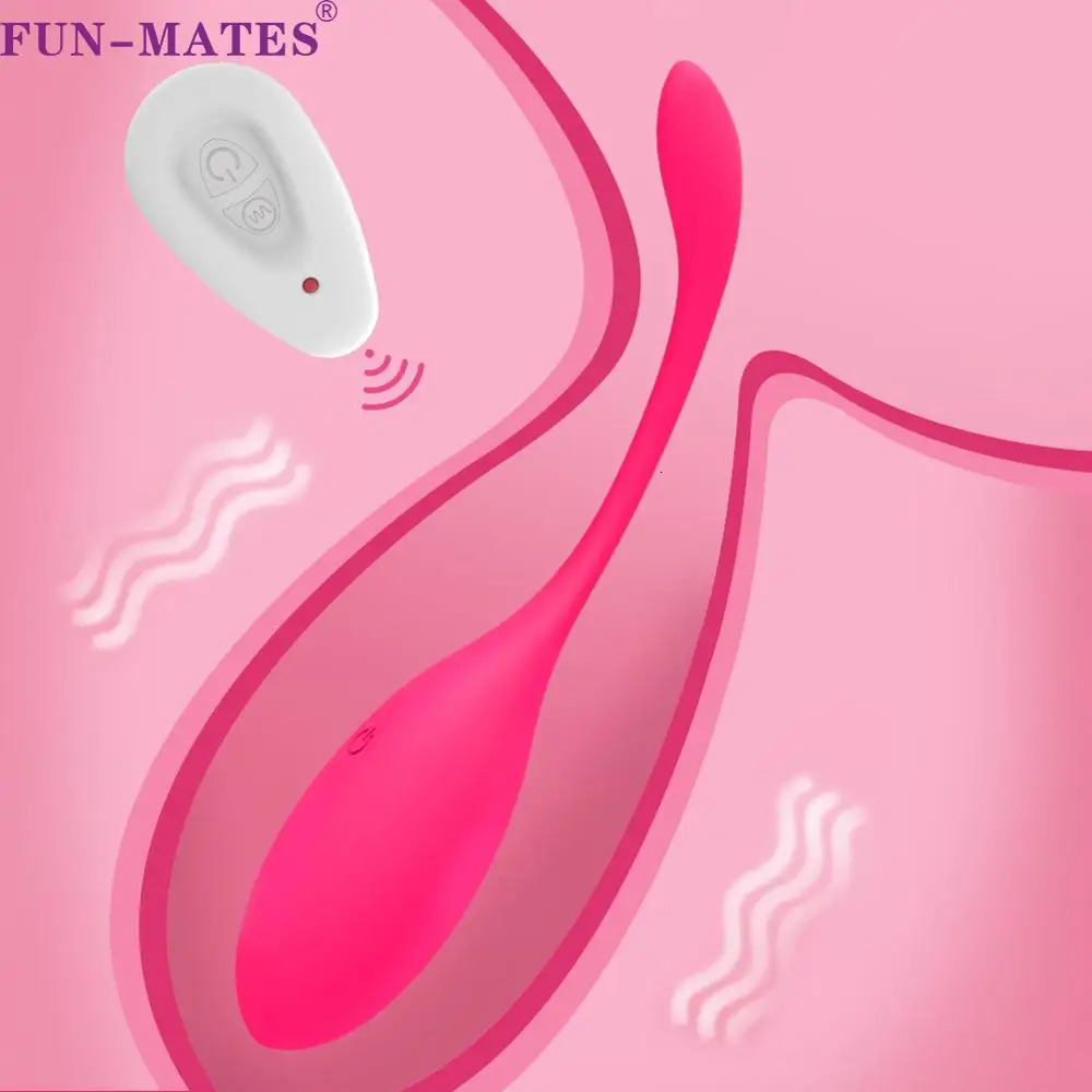 FUNMATES vibrating egg Kegel ball vibrator female bullet Gspot vaginal wireless remote control application controls sex toy 241009