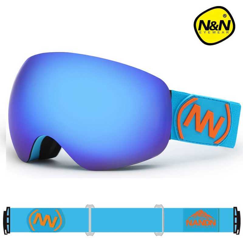 Nandn snow glasses large lens anti fog mens and womens ski goggles large ski mask ski goggles CL241010
