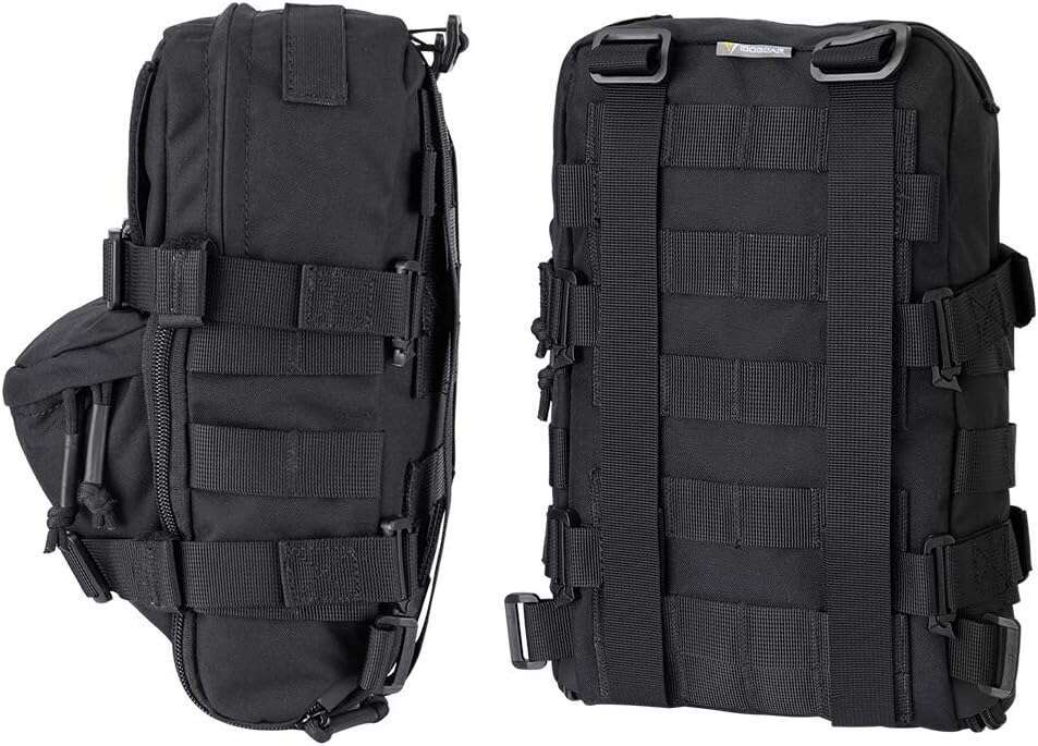 IDOGEAR Mini MOLLE Reservoir Bag Outdoor Water Bladder Carrier Pack for Tactical Vest Backpack