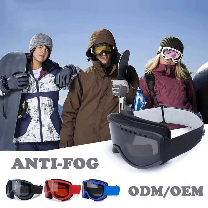 Obama customized ski goggles with dual anti fog and UV protection winter sunglasses and ski goggles CL241010