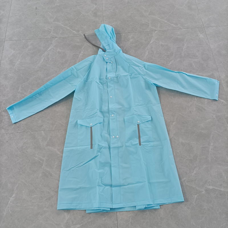 Fashionable adult waterproof raincoat is a must-have for travel