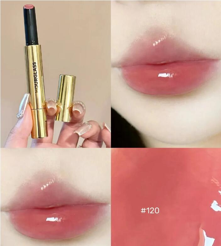 Volumizing HOURGLASS Gly Phantom Balm 1.7G Lip Gl Stick 100 Rise 105 Trace 125 Slip 135 Haze 120 DESIRE 180 Rouse Liquid Lipstick Lipstick Makeup Lipg