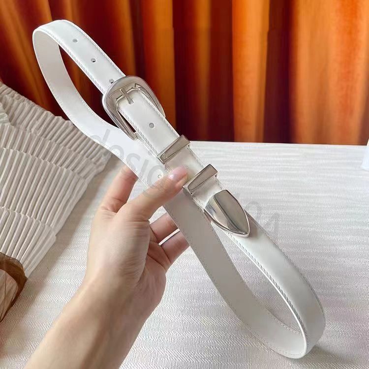 Belts for women designer celllin ceinture luxe Taurillon Belts Thin waistband Leather Smooth Buckle Girdle Woman Belt Fashionable 1:1 Slim Womans Waistban
