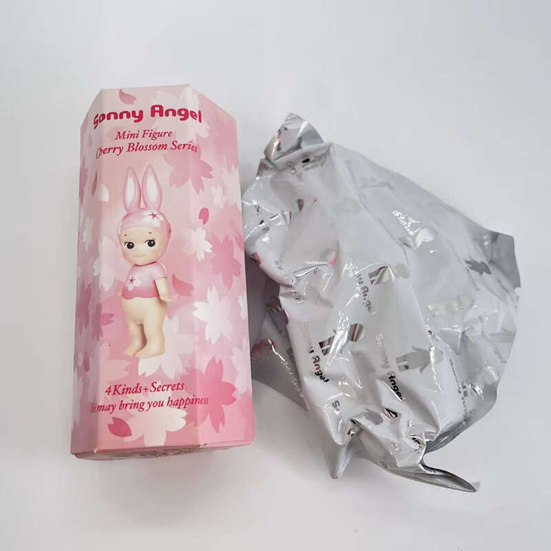 Sonny Angel Mini Doll Cherry Blossom Series 2019 Girl Handmade Toy Carico Cat Goat Peacock Rabbit Birthday Gift 144 A04 6B6