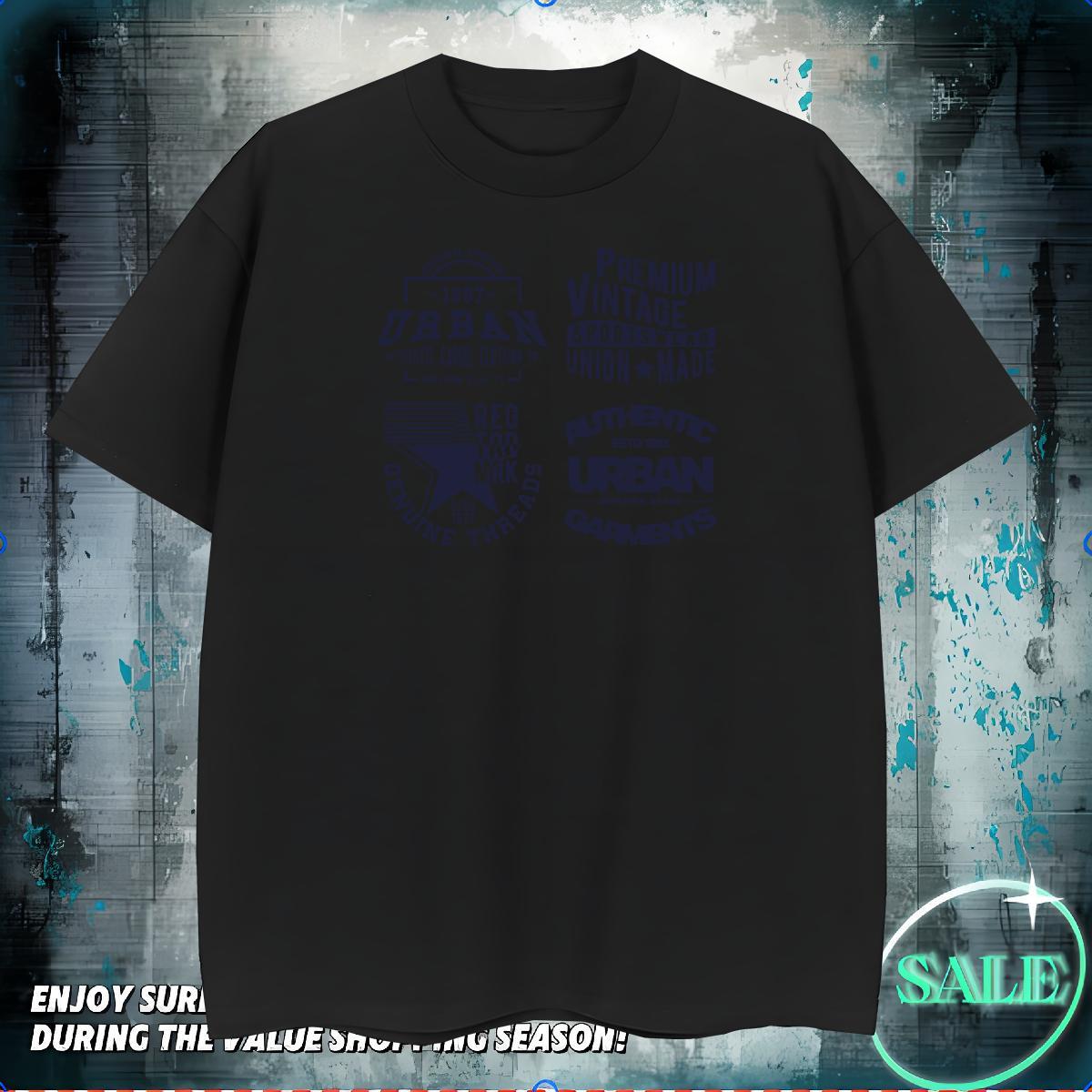 Classic T Shirts Men 230g 100% Cotton letter Casual Daily Wear Customized Print Short Sleeve Soft Tshirt for Man Woman Fashion New Tops Shirt