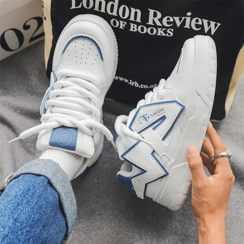 Mens Basketball Men - Low Profile Unisex Sports Shoes with Wide Sole, Short and hot Chubby Design, Ideal for Hip-Hop Style