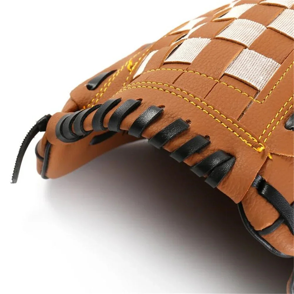 Outdoor Sport Baseball Glove Catcher Baseball Softball Training Practice Equipment Left Hand For KidsTeenagersAdults 241010