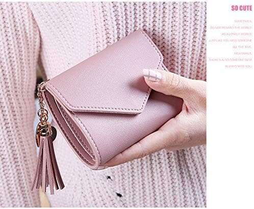 Small Wallet Women,Ultra Slim Pu Leather Credit Card Holder Clutch Wallets for Women