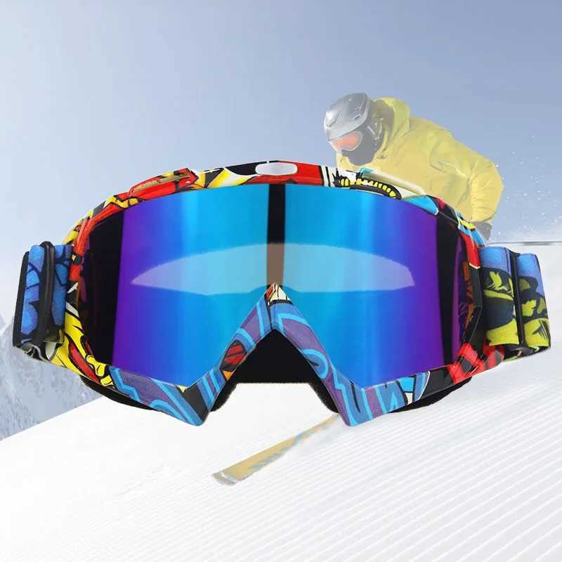 Ski goggles anti fog snowboard goggles winter outdoor sports bike goggles windproof goggles polarized ultraviolet protection CL241010