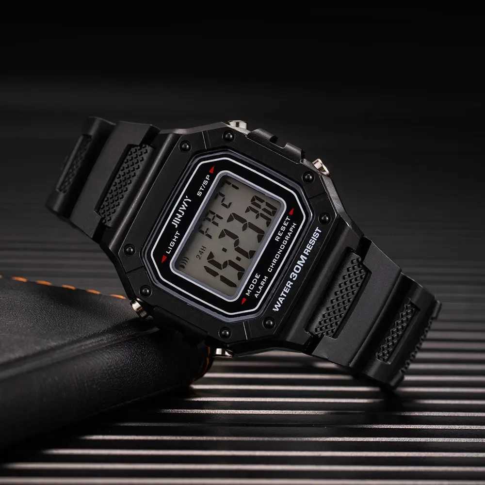 Fashion Mens Digital Watch Military Water Resistant Sport Watches Luxury Brand Army Wristwatches Stopwatches for Male FemaleX241010
