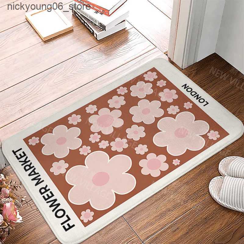 Non-Slip Bath Mats House entrance carpet morandi Home doormat entrance Room Bath mat Foot mat bathroom non-slip mat Kitchen water absorption mat L2409