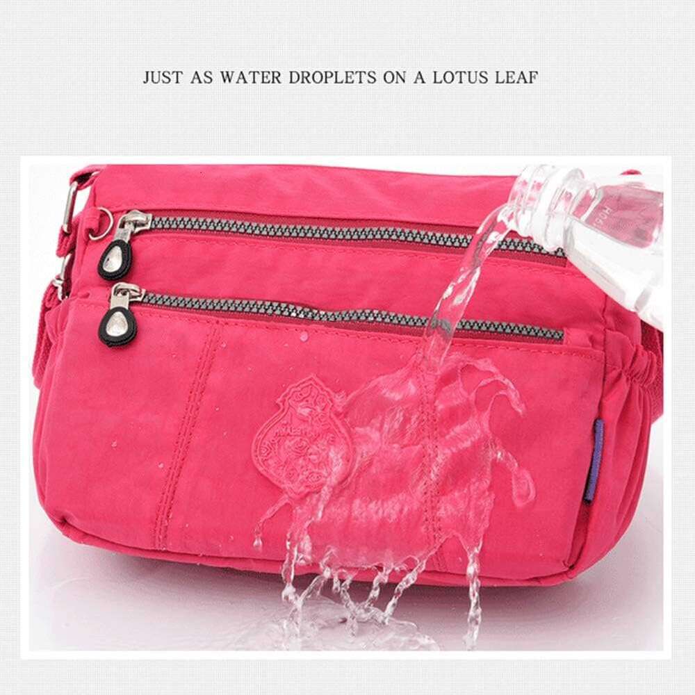 for Shoulder Women Waterproof Crossbody Purses Lightweight Nylon Work Travel Purse Messenger Bag