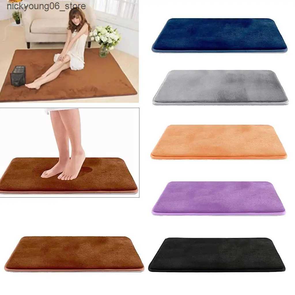 Non-Slip Bath Mats Memory Foam Bath Mat Non Slip Absorbent Rug Machine Washing 40x60cm / 50x80cm L240910
