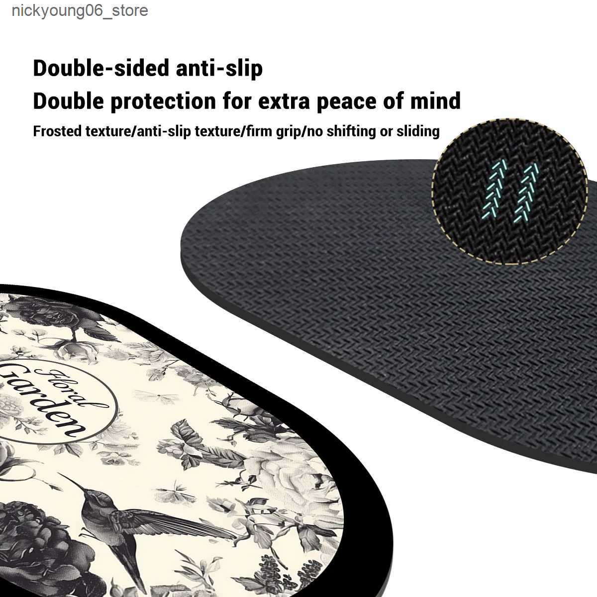 Non-Slip Bath Mats Classic Bathroom Bath Mat Quick Dry Non-slip Floor Mats Super Absorbent Shower Rugs Toilet Pad Doormat Washable L240910