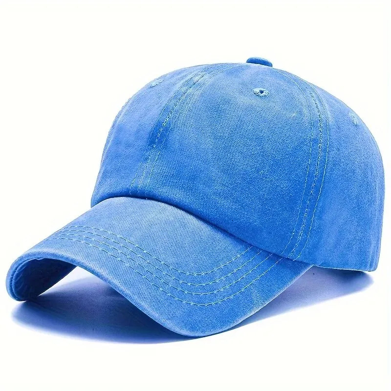 Men Women Unisex Baseball Cap Adjustable Solid Color Casual Hat Stretchy Fabric for Sports Secure Drawstring Closure Dad Hat 241009