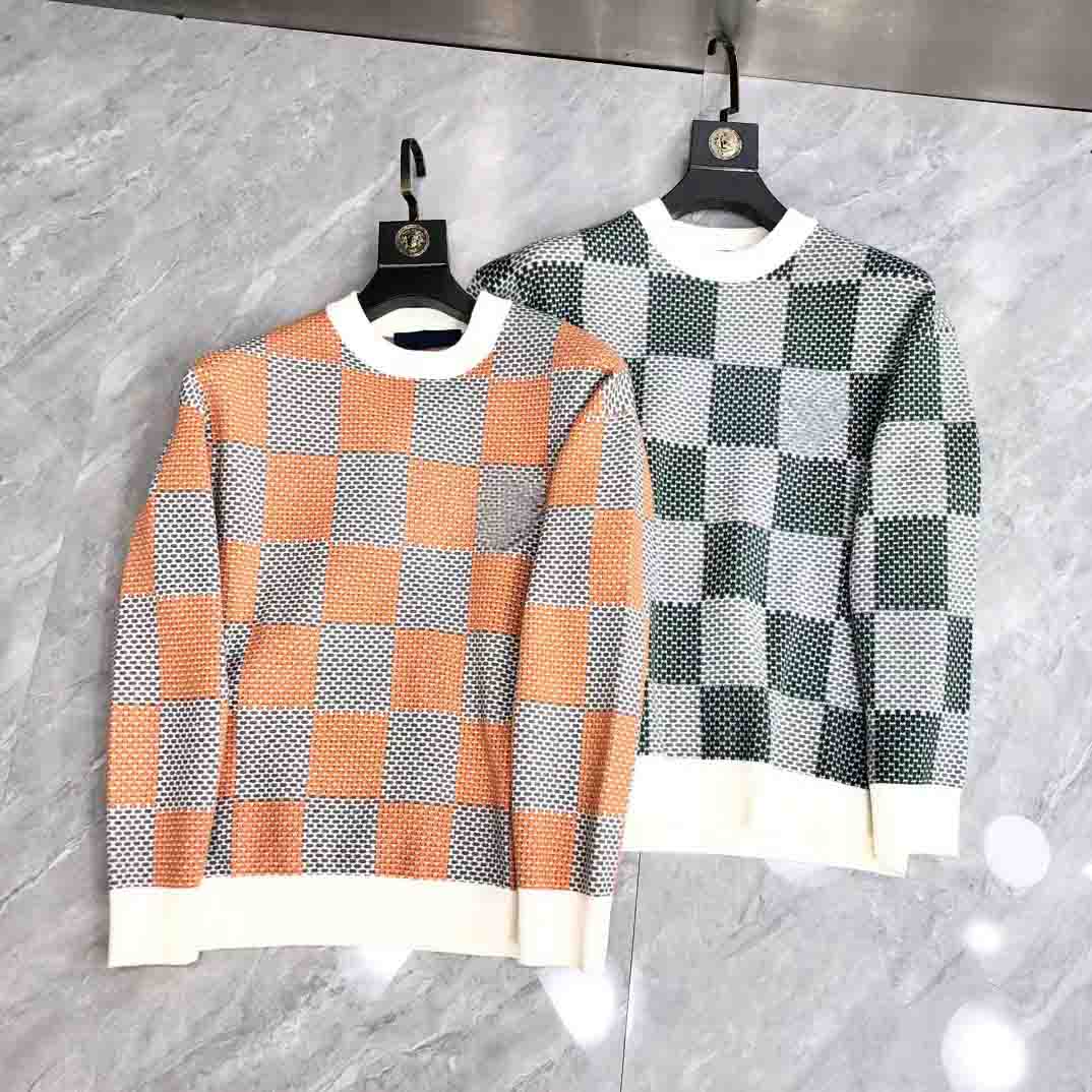 Mens Sweaters Mirror quality Mens sweater designer sweater Man Long Sleeve Fashion Hoodie Clothing Sweaters knit sweater Embroidery Knitwear F65S5