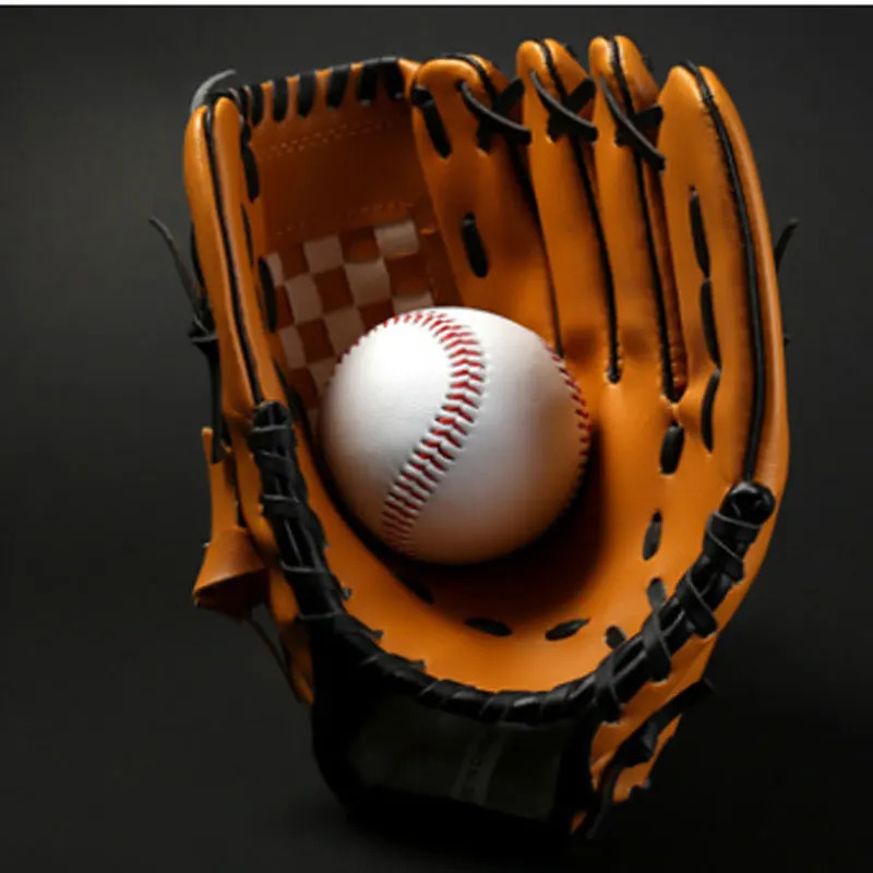 Outdoor Sports Two Colors Baseball Glove Softball Practice Equipment Size 9.510.511.512.5 Left Hand Adult Man Woman Train 241010