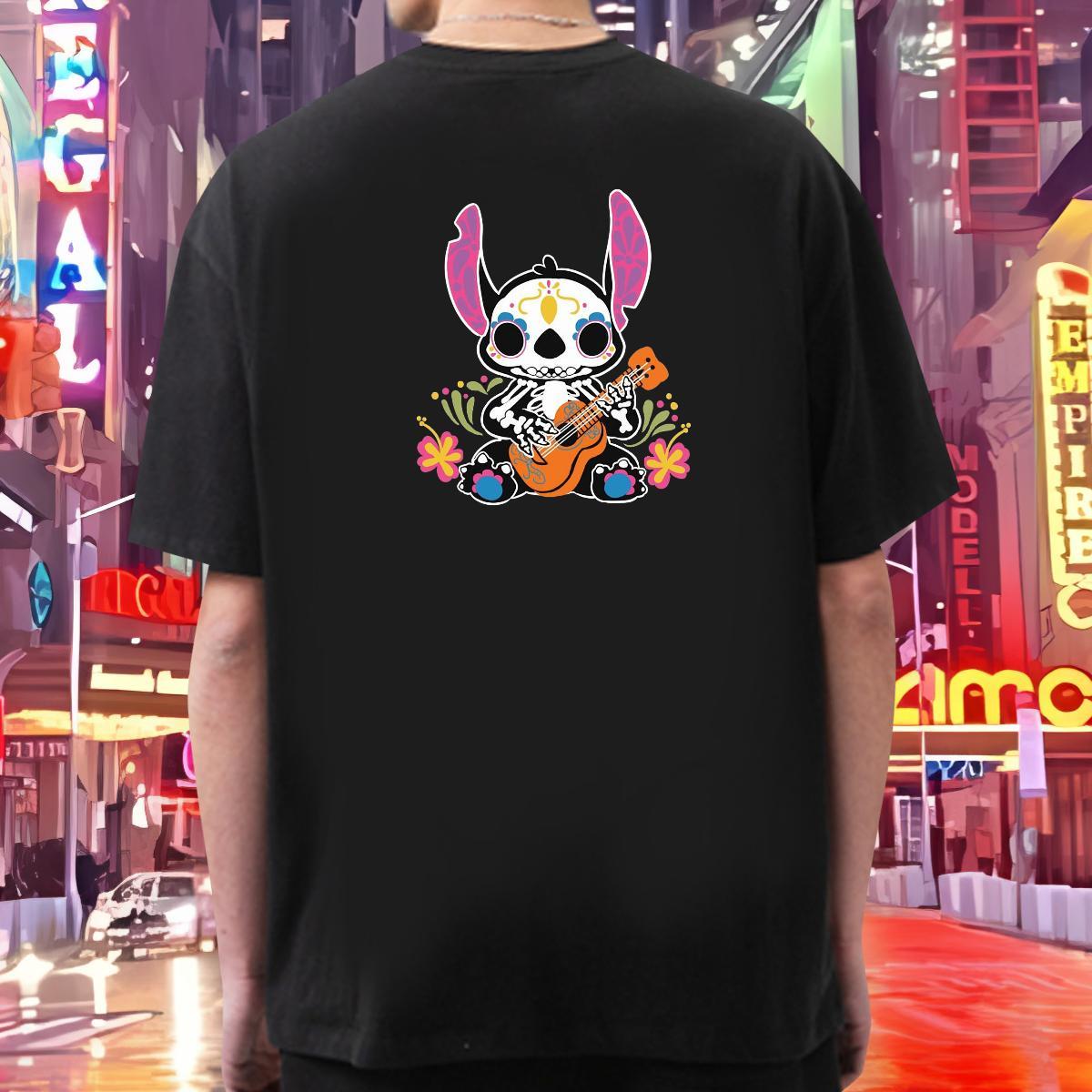 Brand Mens T Shirts 230g Pure Cotton skull Hip Hop Customized Breathable Soft Men Clothes T-Shirt Designer Fashion Clothings