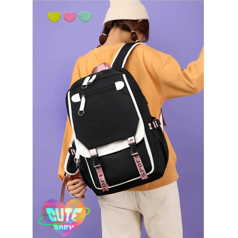Aphmau Anime Backpack Cosplay Unisex Students School Cartoon Bookbag Laptop Travel Rucack Outdoor Bag