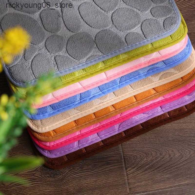 Non-Slip Bath Mats Super Absorbent Bath Mat Non Slip Rugs Bathroom Carpets Soft Floor Mat Bedroom Toilet Floor Shower Rug Home Decor L240910