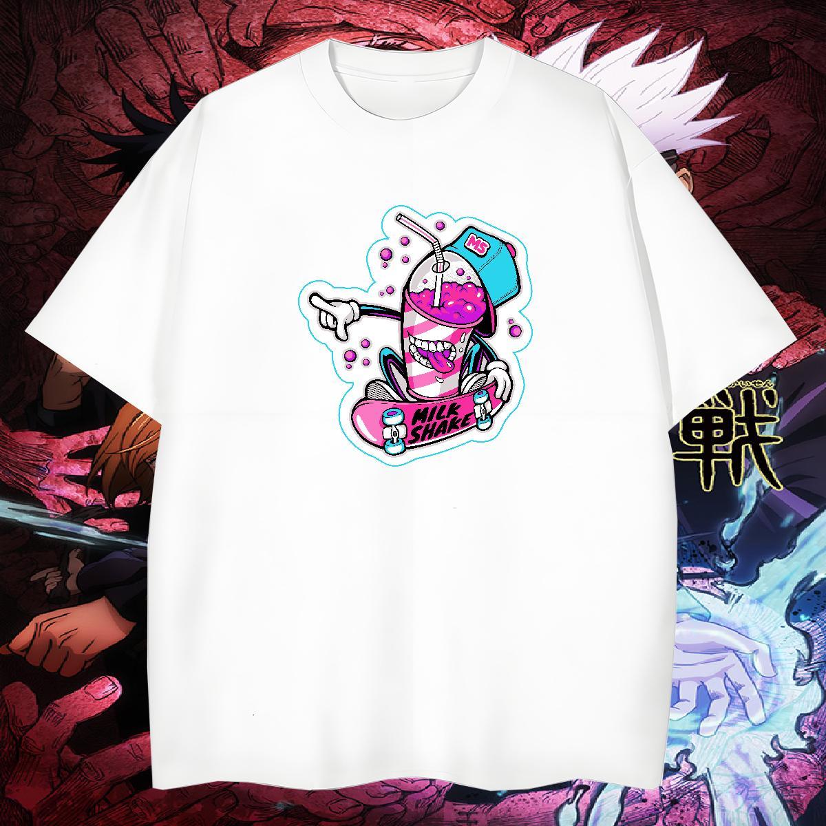 TOP Quality Men T Shirts 100% Cotton 230g skateboarding Street White Plus Size Short Sleeve Soft Men Tshirts DIY Tee Shirt