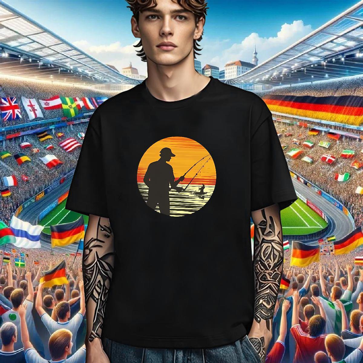 Unisex Mens T Shirts 230g 100% Cotton person Daily Wear Anime Print Short Sleeve Soft Men Tops Tees Custom Tops Shirt