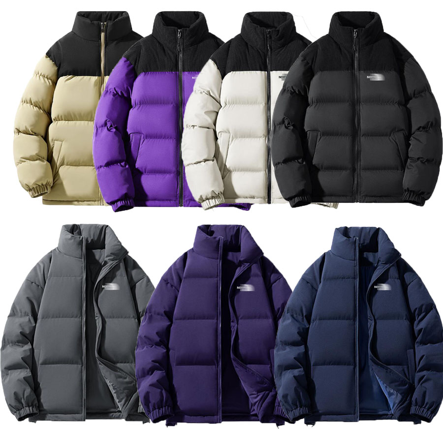 Puffer jacket winter jacket theface men's coats Thickened for winter cotton clothing Windproof and Waterproof Designer brand puffer coat---6602